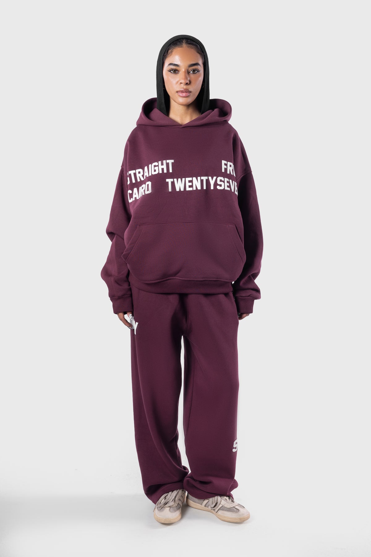 BURGUNDY SFC SWEATPANTS
