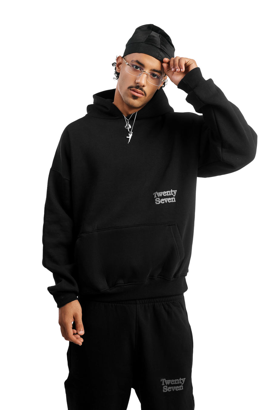 Black Basic Hoodie