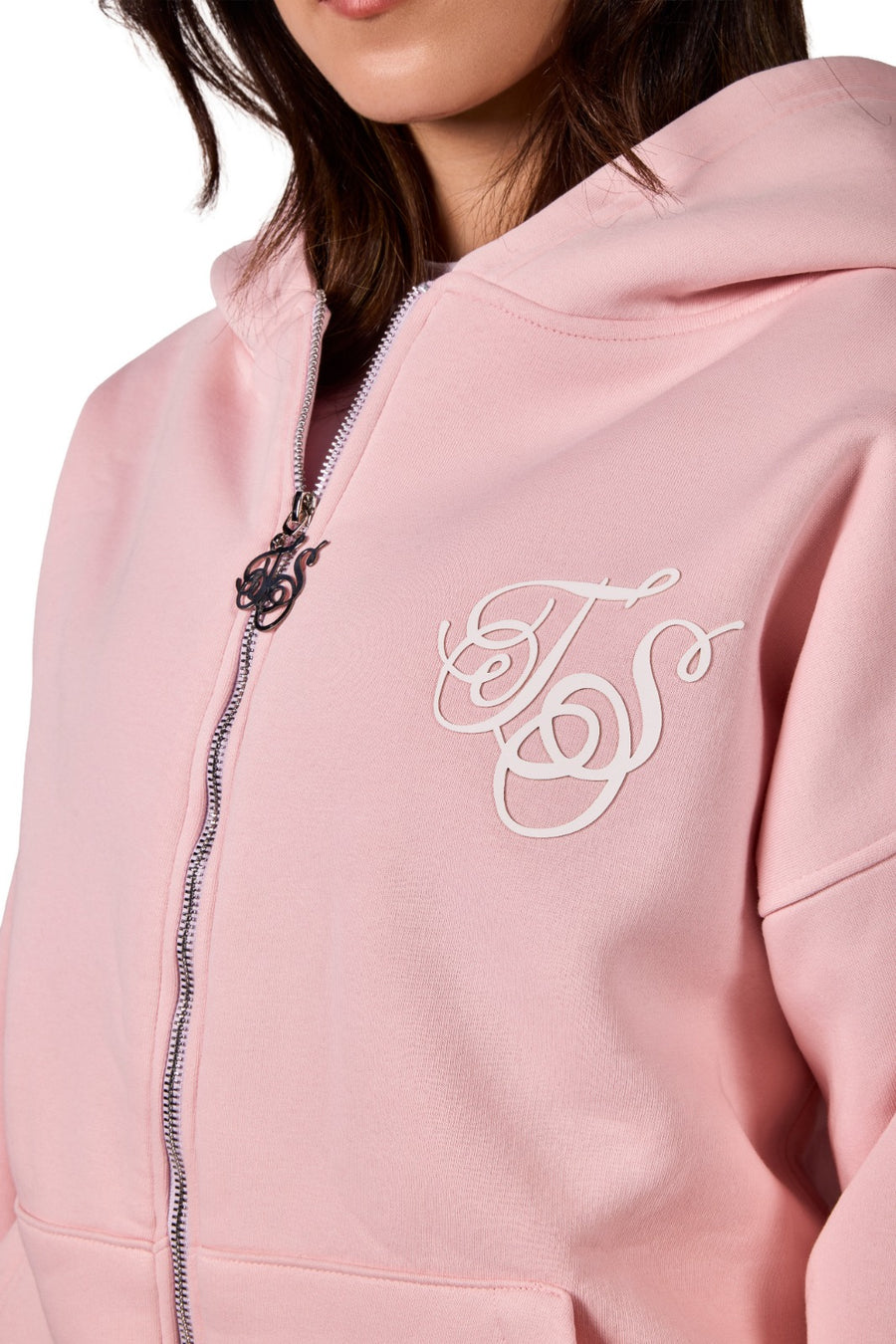 TS PINK ZIP UP