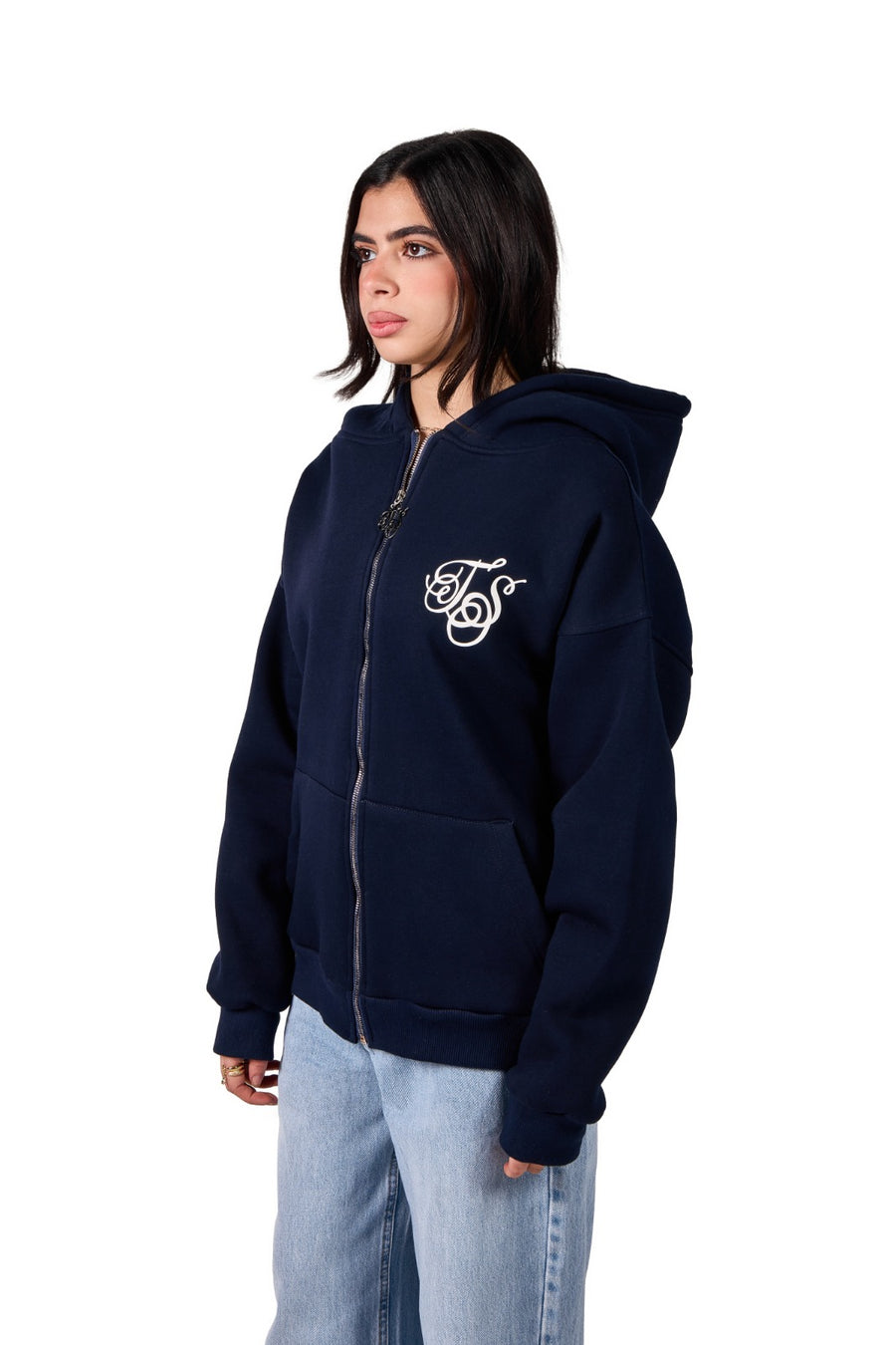 TS NAVY ZIP UP