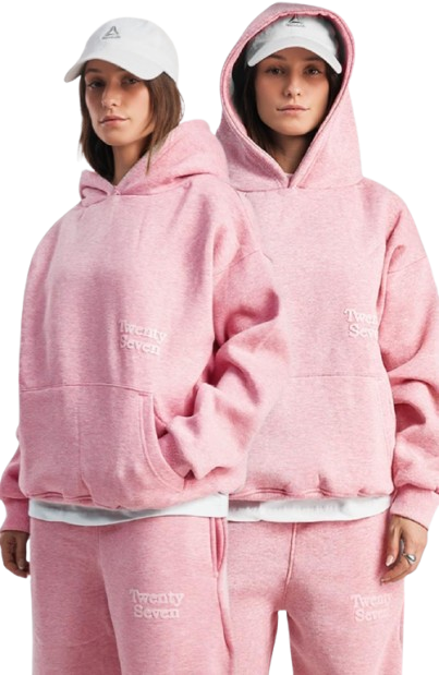 Pink Basic Hoodie