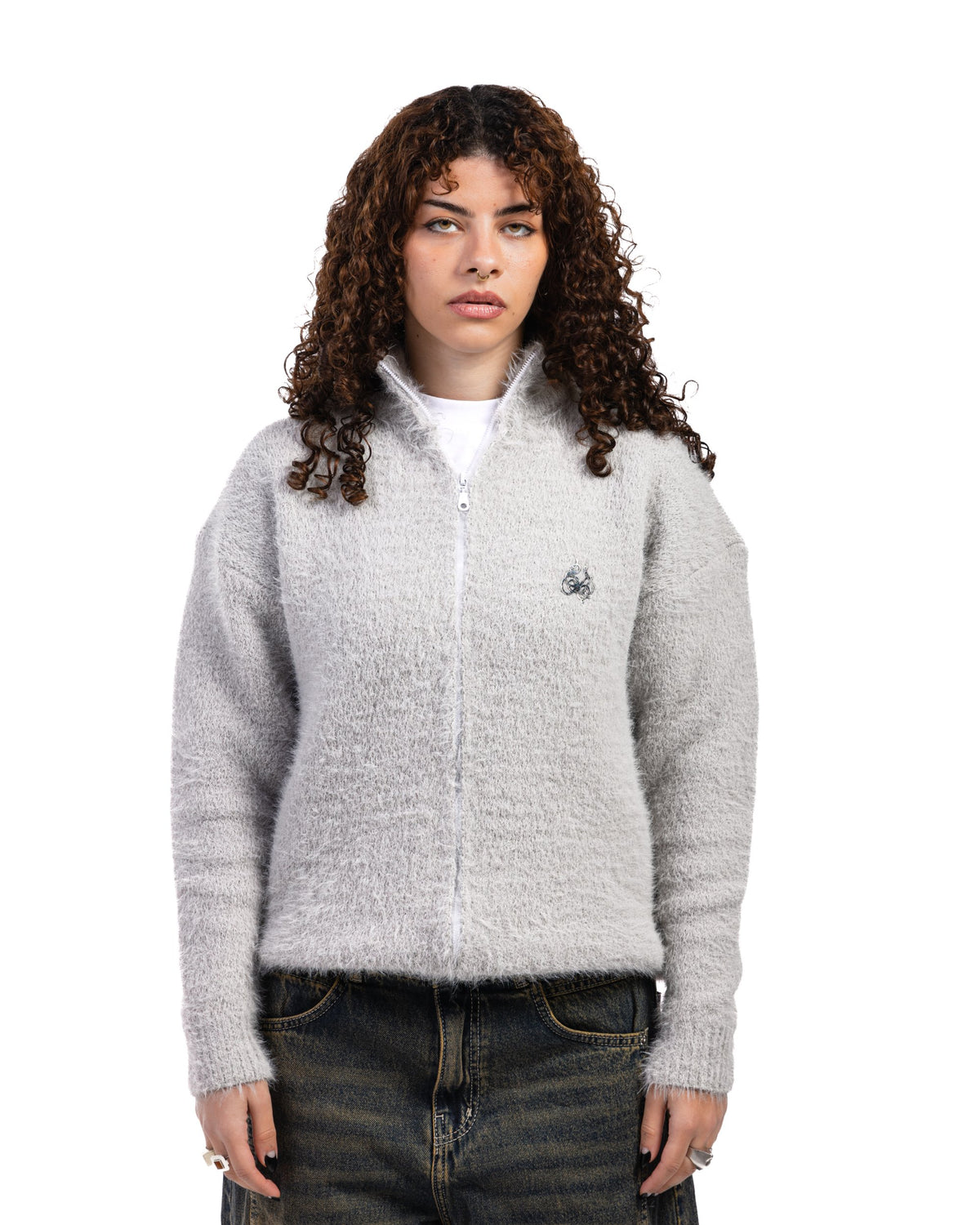 MOHAIR Light Grey jacket