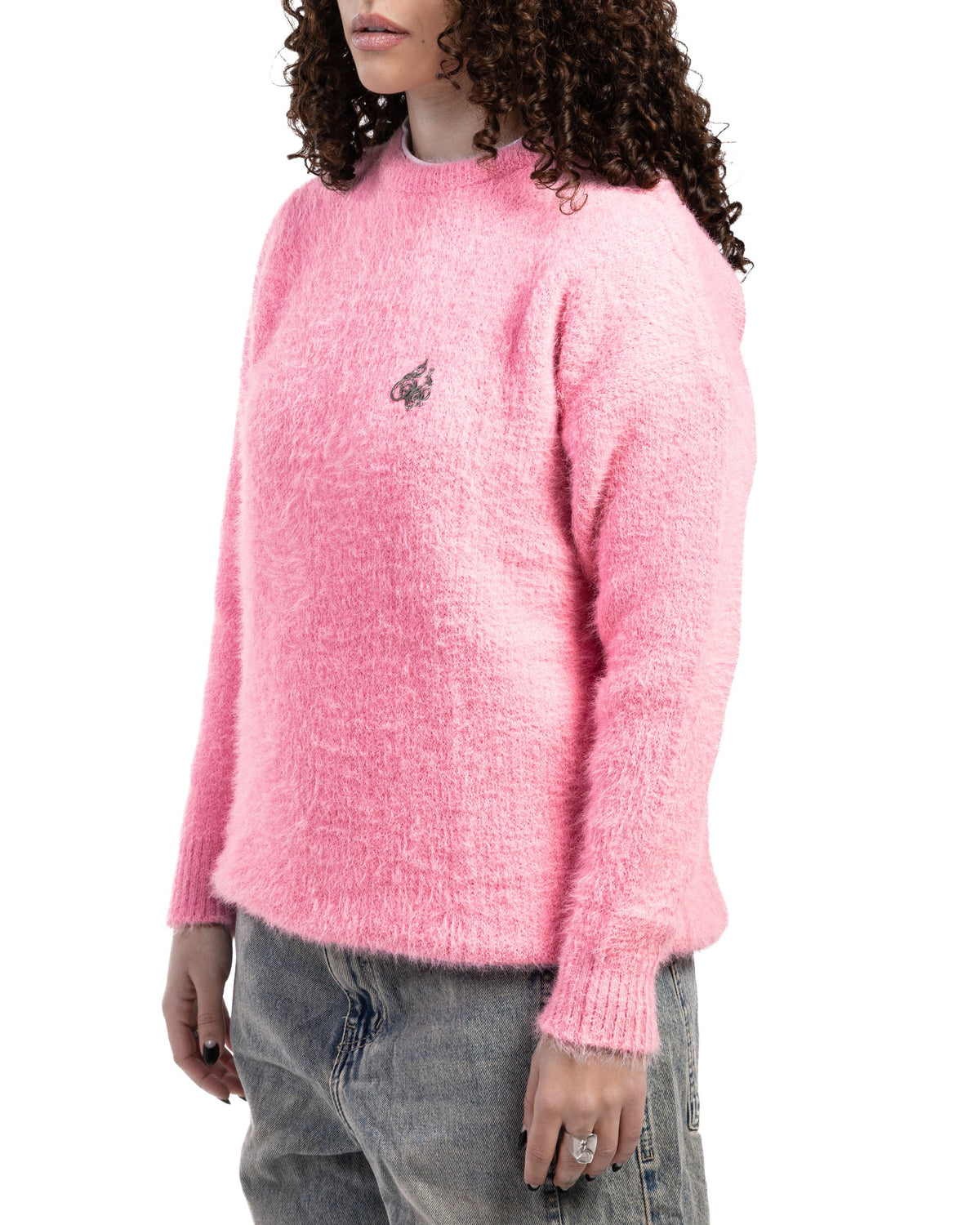 MOHAIR Pink SWEATER