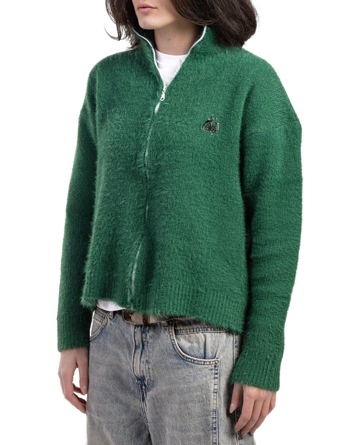 MOHAIR Green jacket