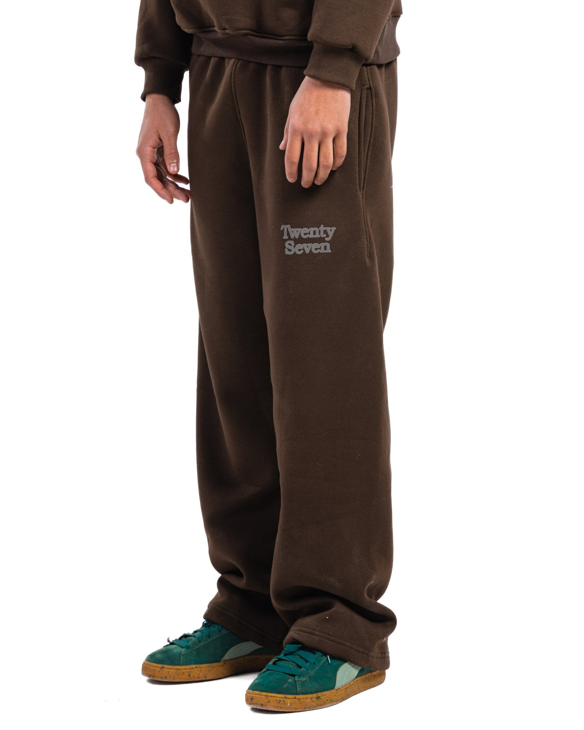 Brown Basic Sweatpant