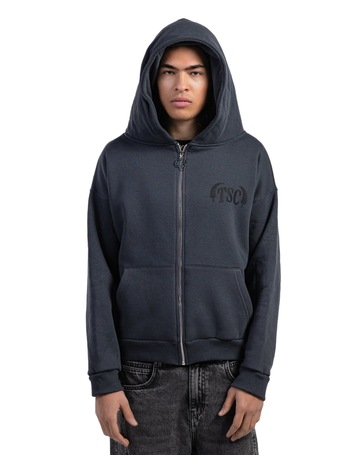 TSC DARK GRAY ZIP UP