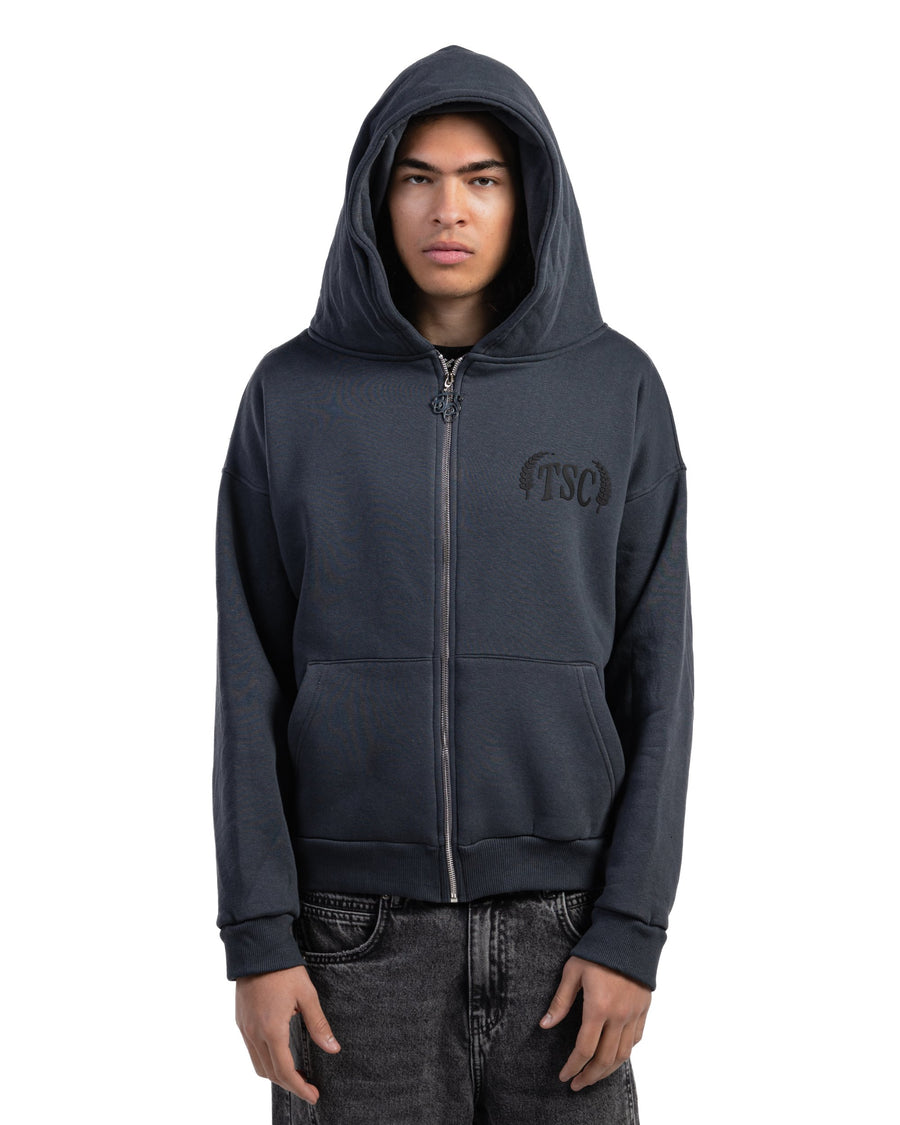 TSC DARK GRAY ZIP UP