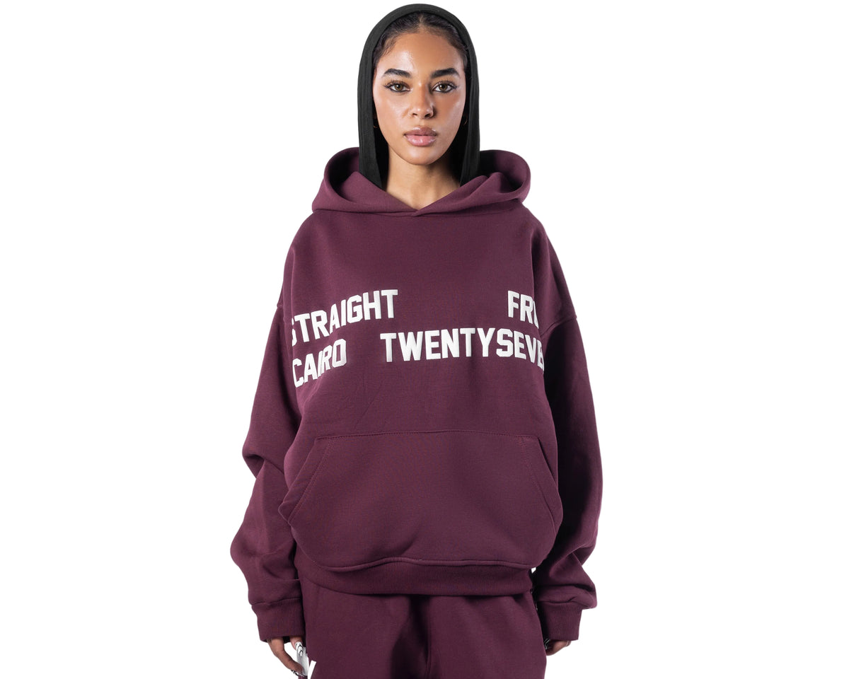 BURGUNDY SFC HOODIE