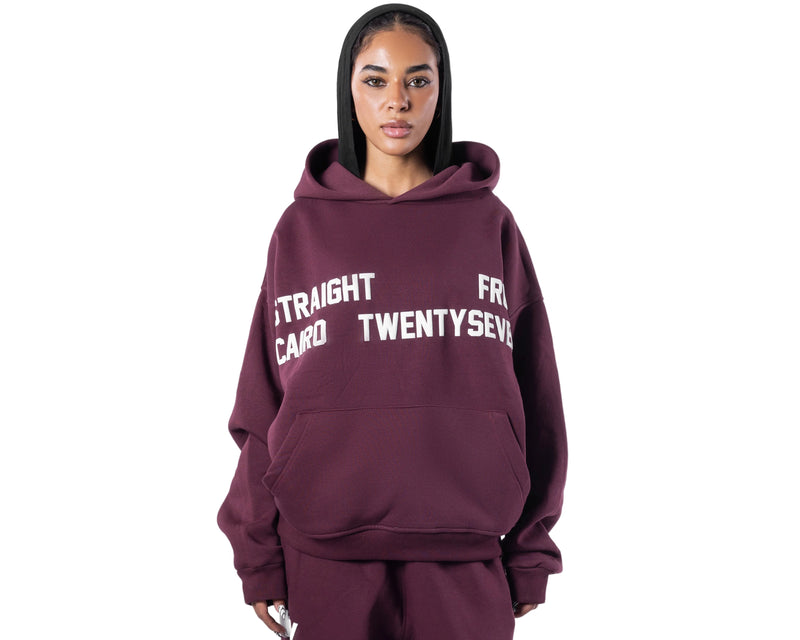 BURGUNDY SFC HOODIE