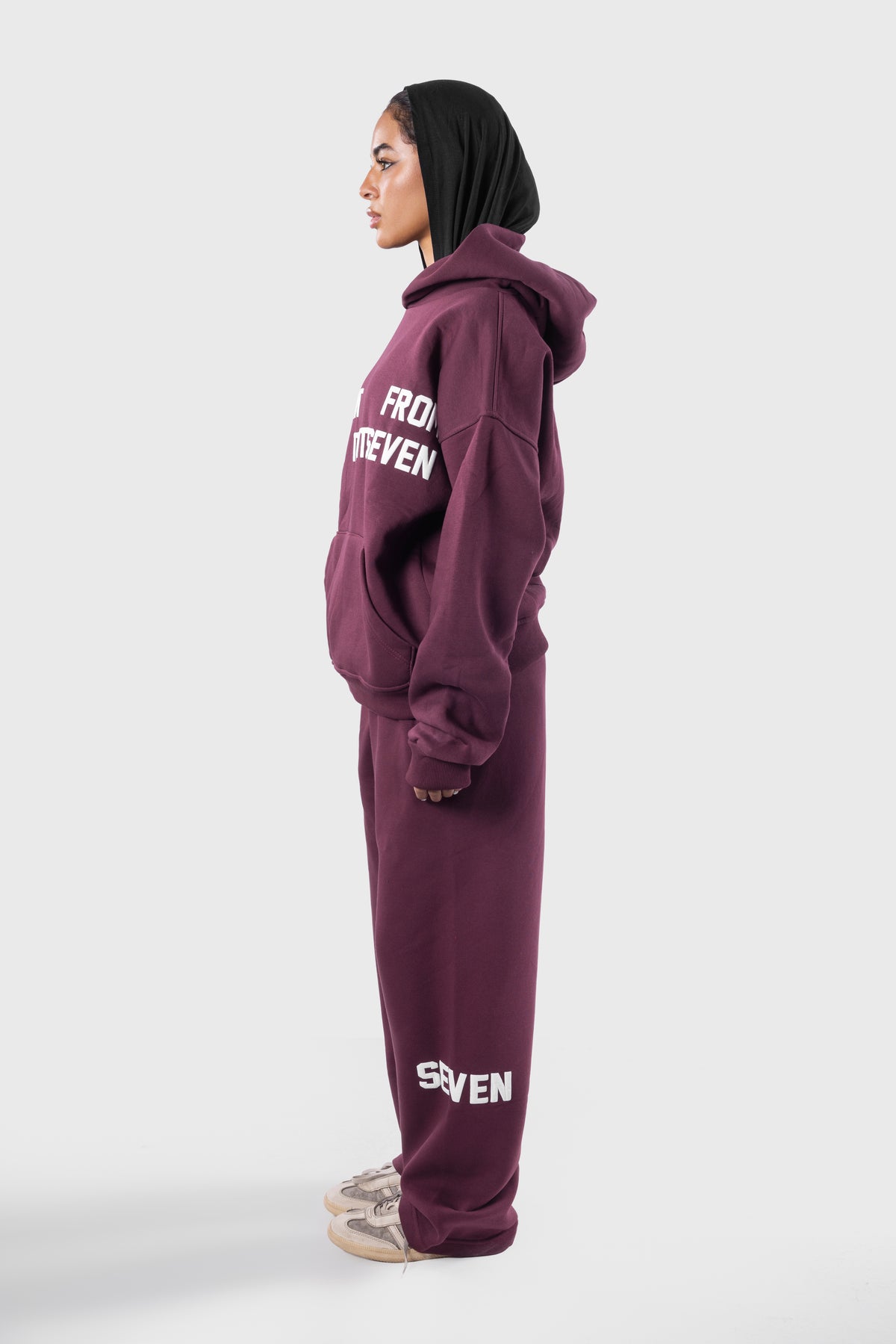 BURGUNDY SFC SWEATPANTS