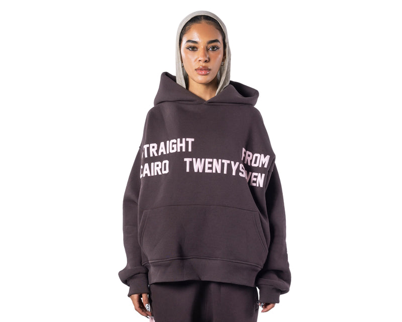 BROWN X PINK SFC HOODIE