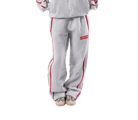 LIGHT GREY MOTION SWEATPANTS