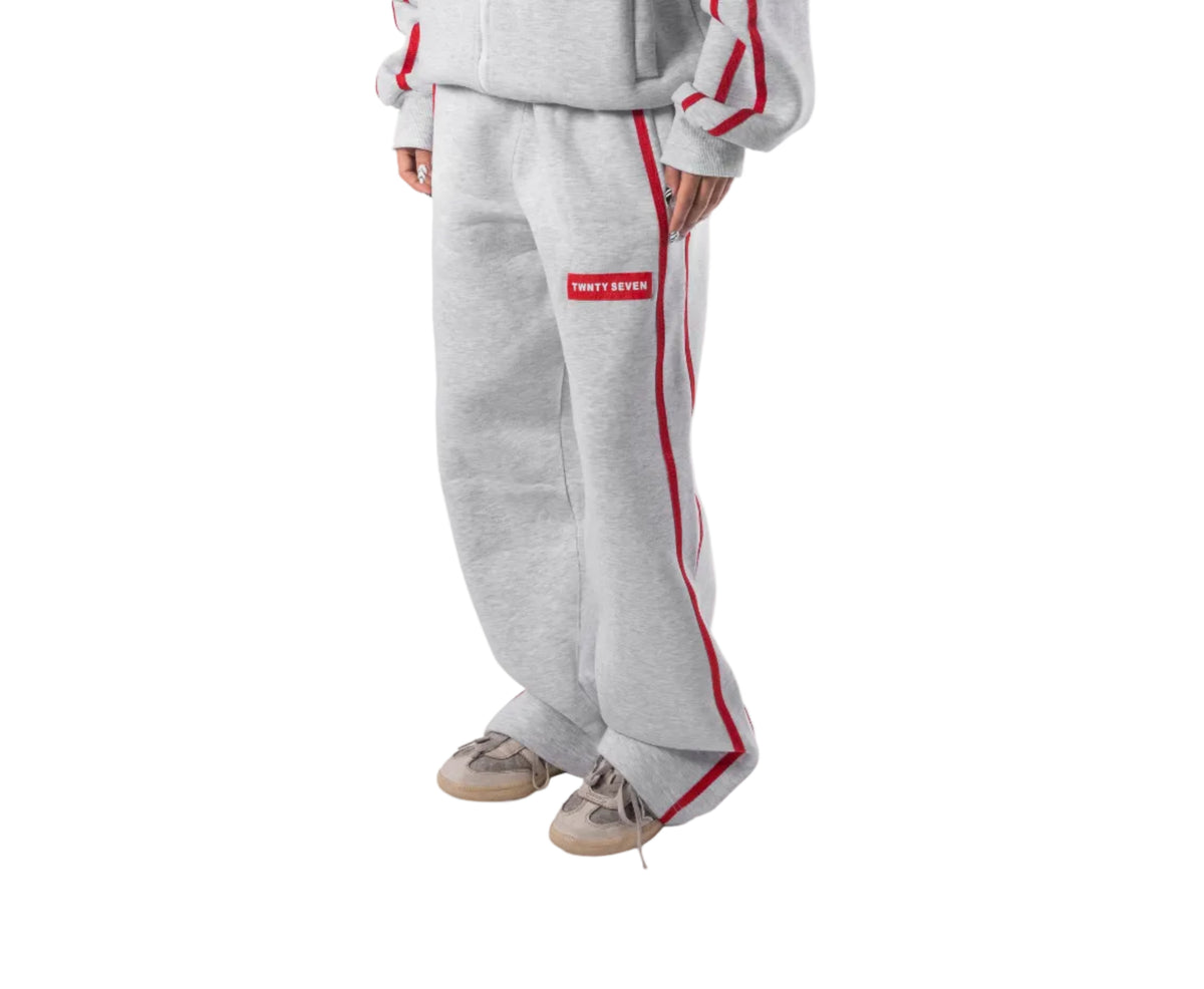 LIGHT GREY MOTION SWEATPANTS
