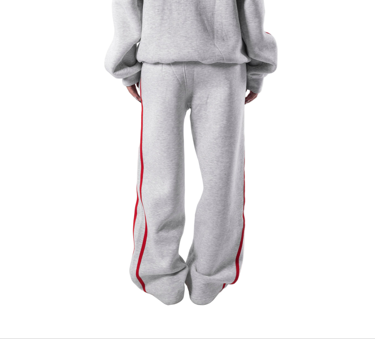 LIGHT GREY MOTION SWEATPANTS