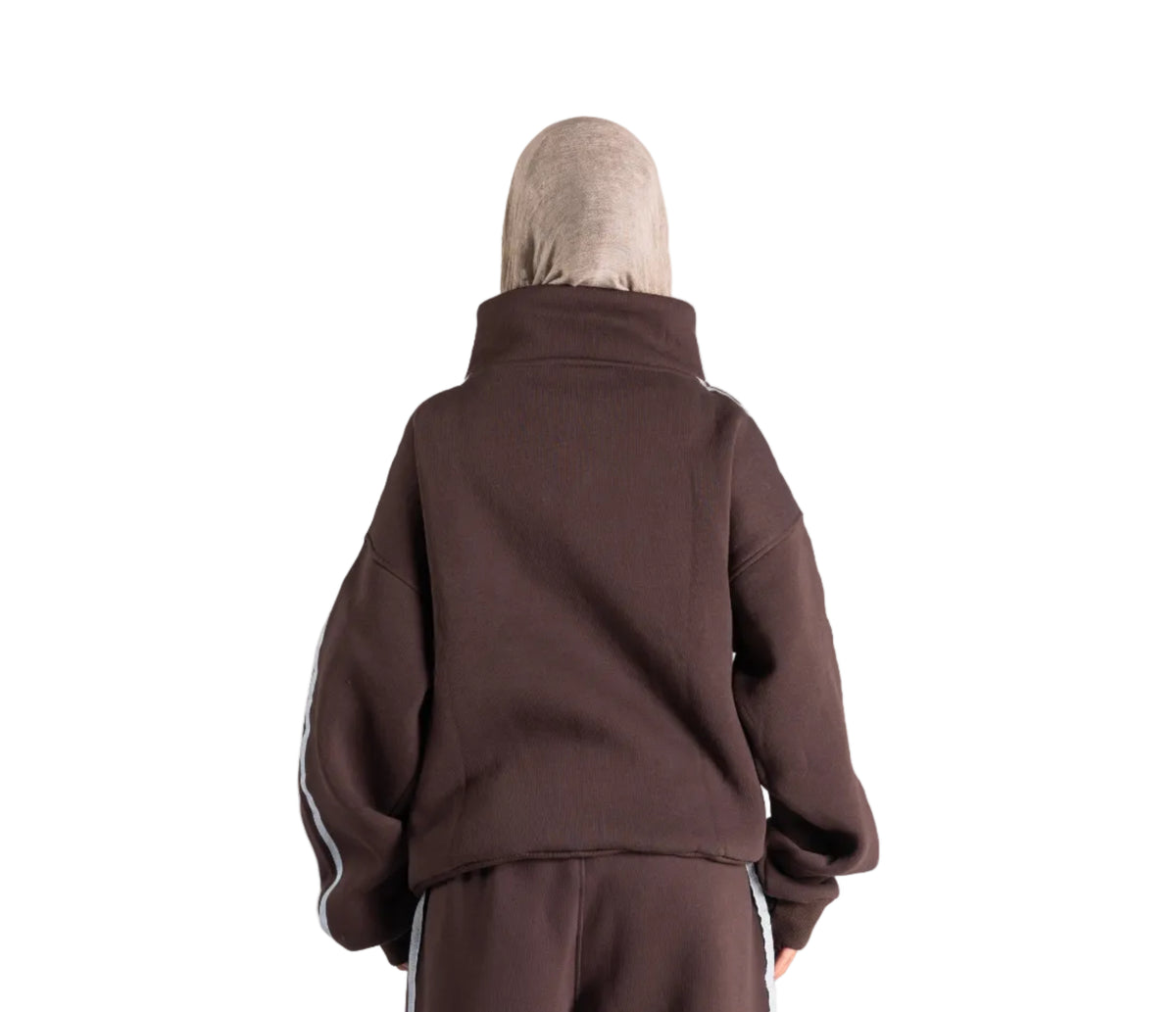 BROWN MOTION HOODIE