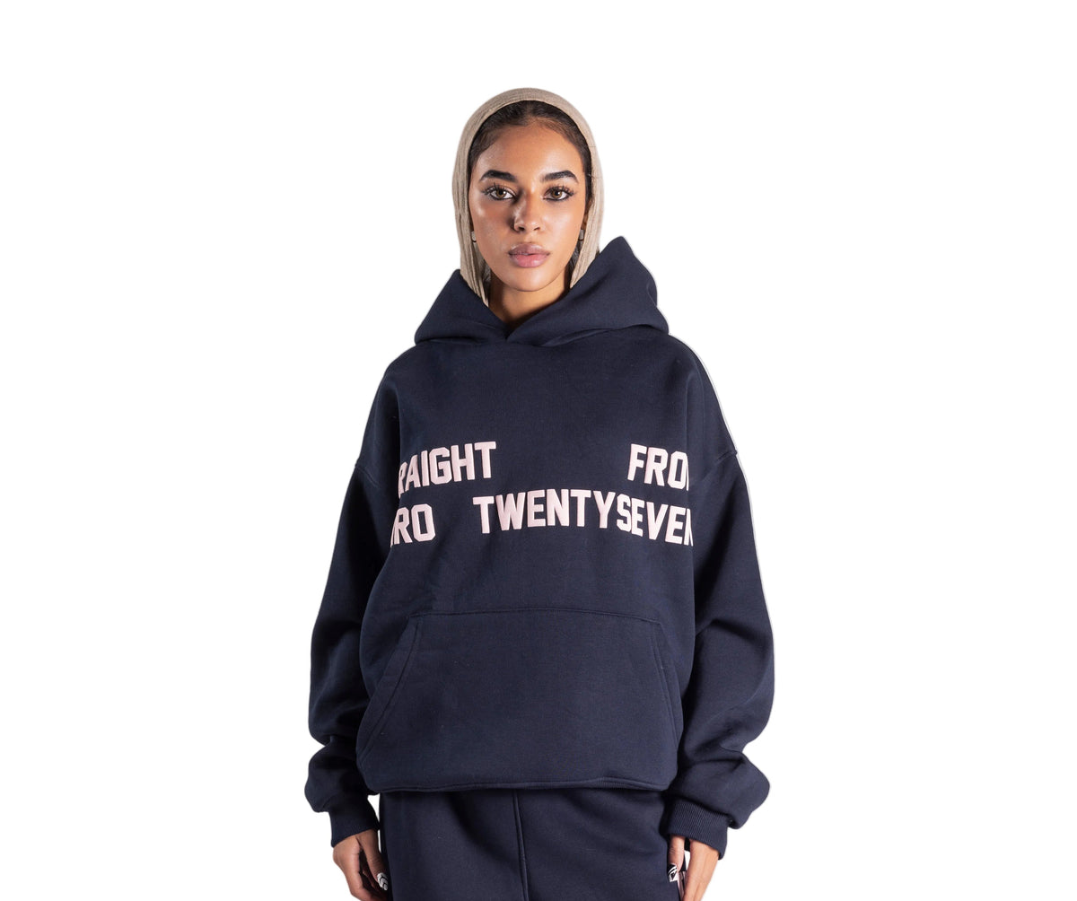 NAVY BLUE X PINK SFC HOODIE