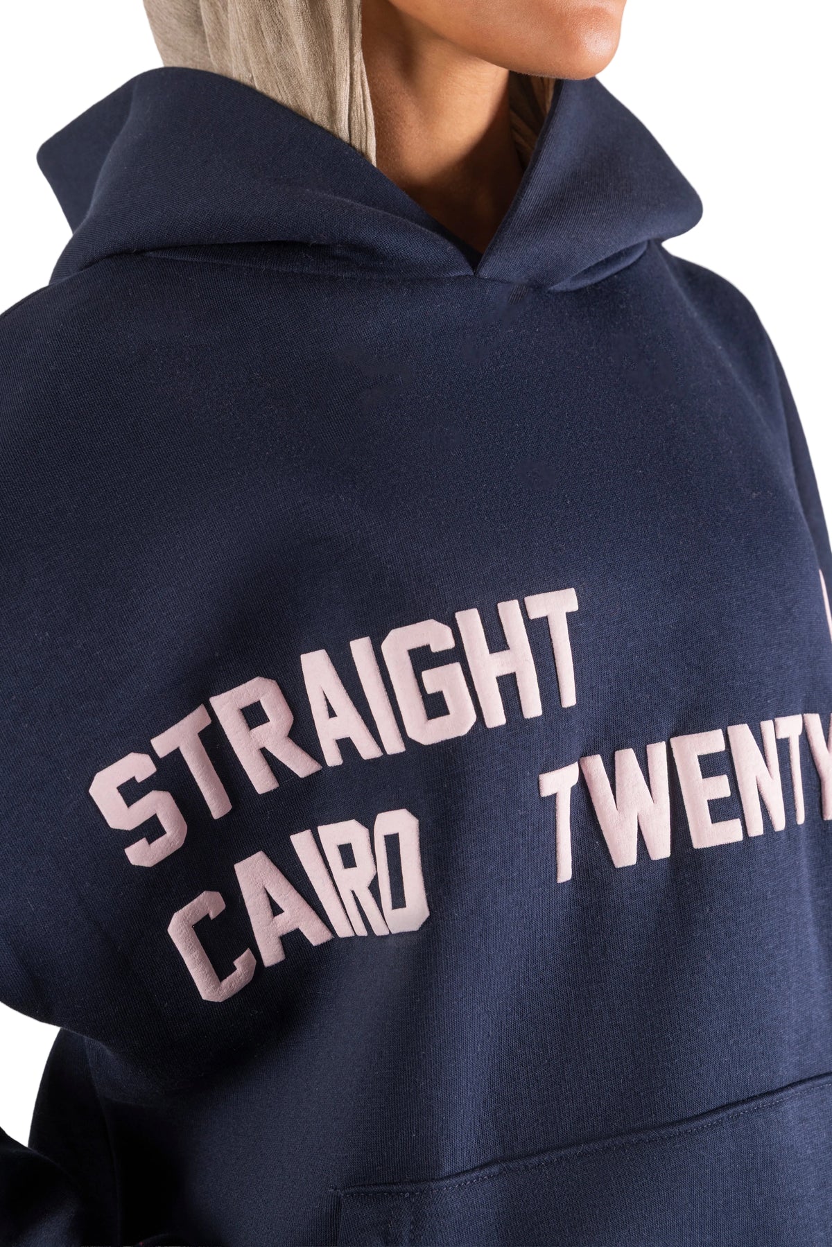 NAVY BLUE X PINK SFC HOODIE