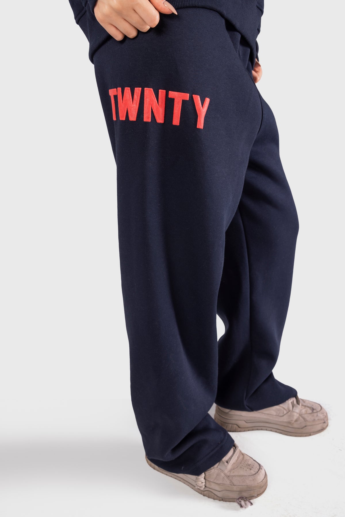 NAVY BLUE X RED SFC SWEATPANTS