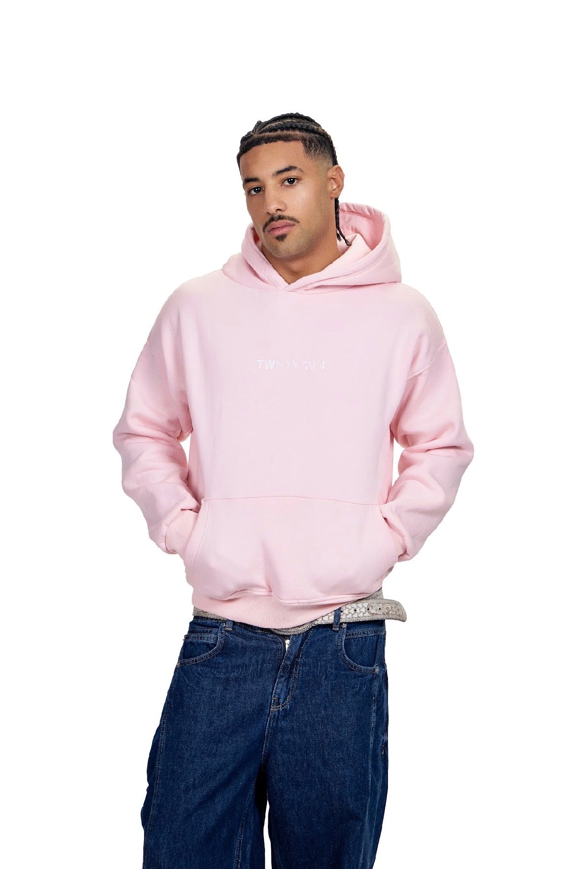 The Two  Pink Hoodie