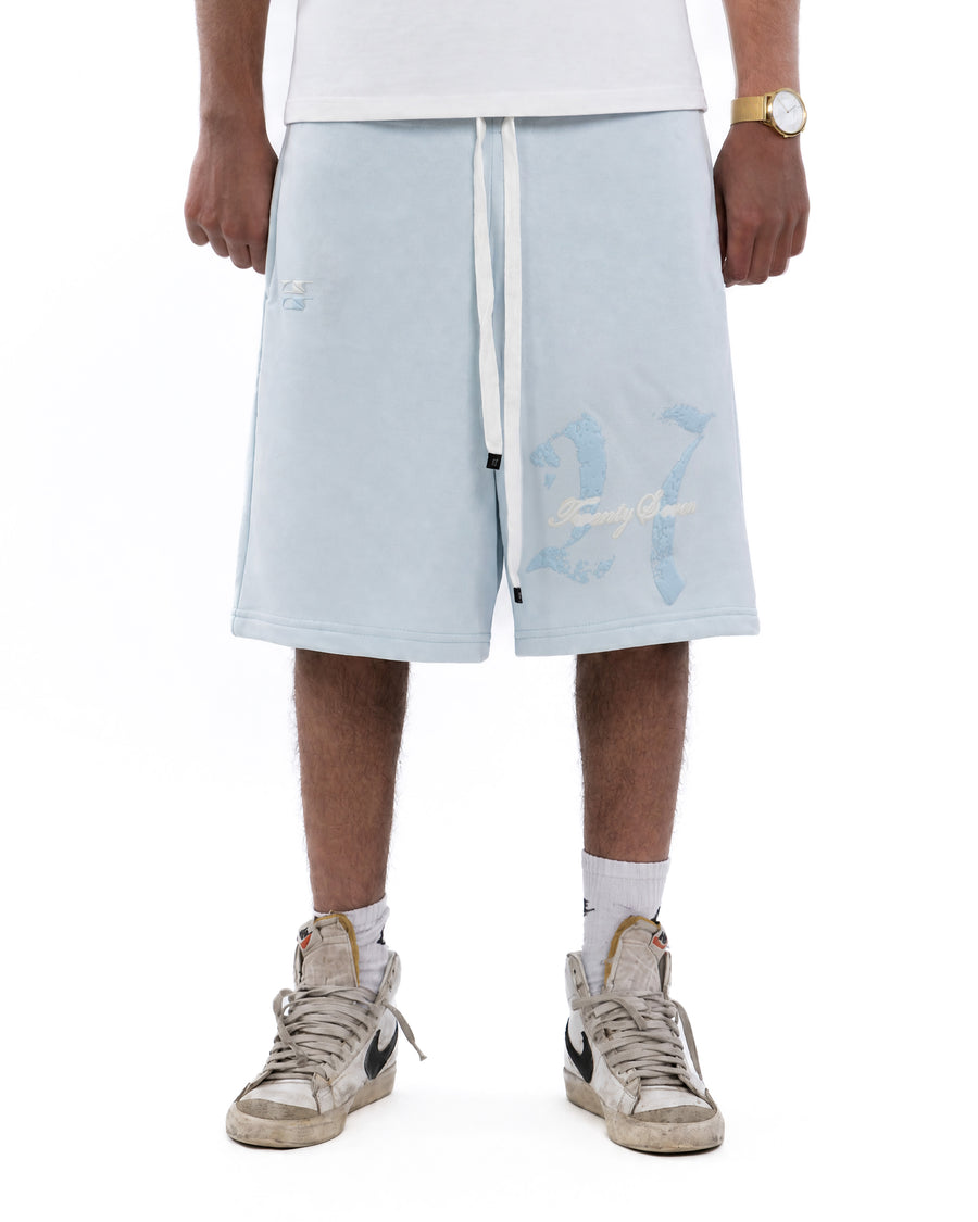 Marked Blue Shorts