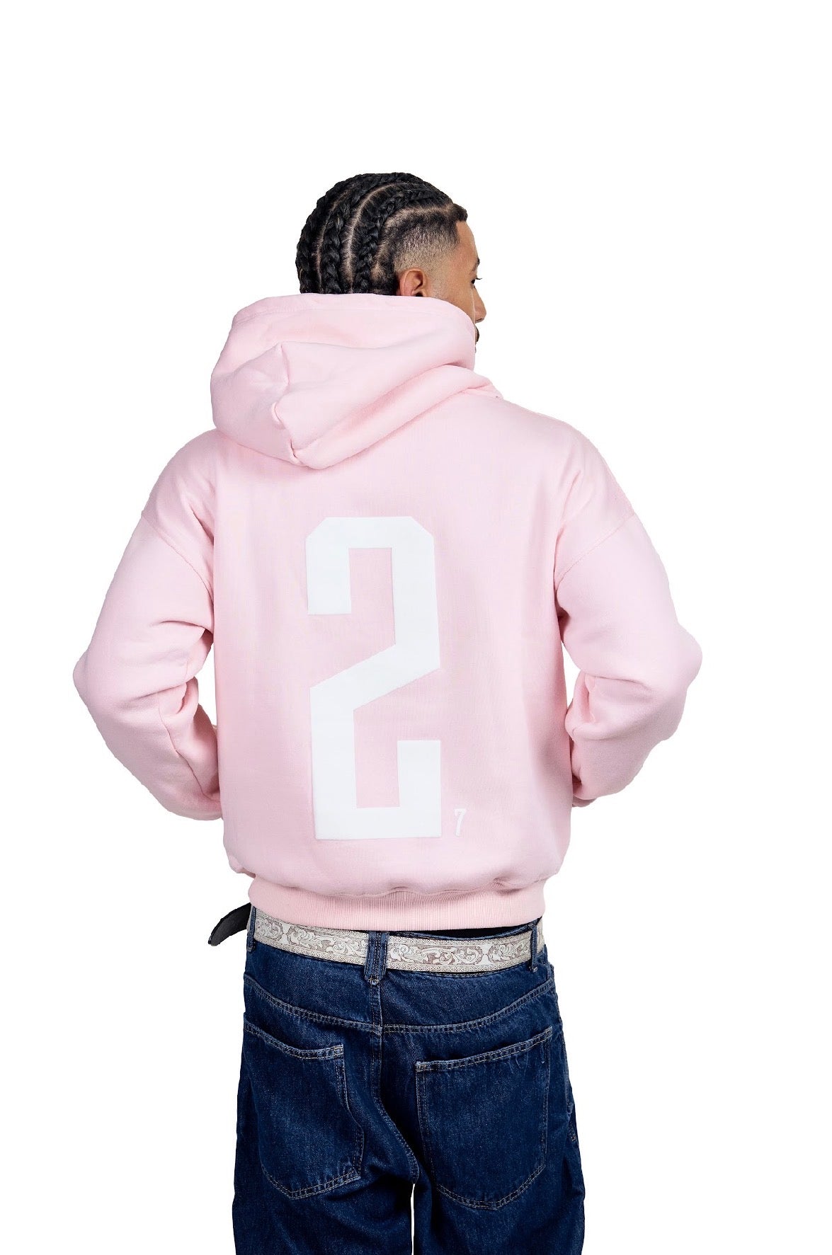 The Two  Pink Hoodie