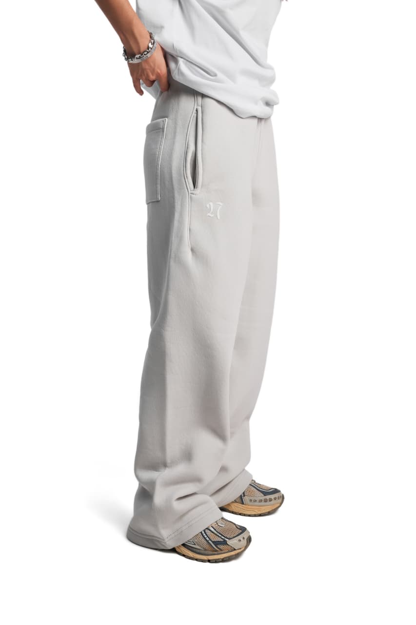 Light Grey Double Trouble Sweatpants (Winter)