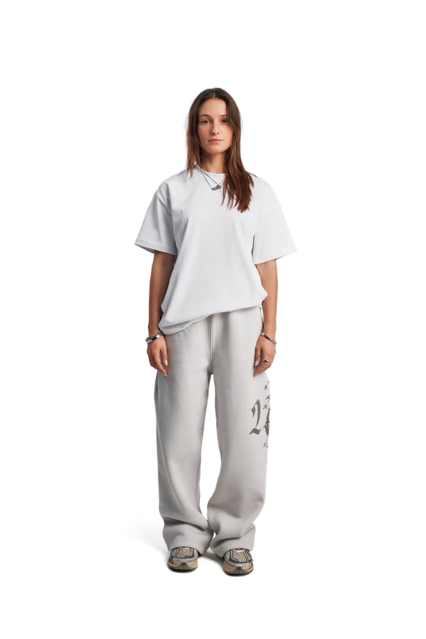 Light Grey Double Trouble Sweatpants (Winter)