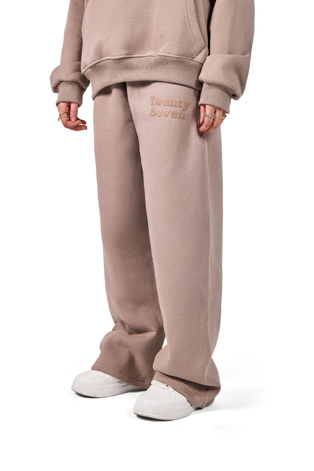 BEIGE Basic SWEATPANTS