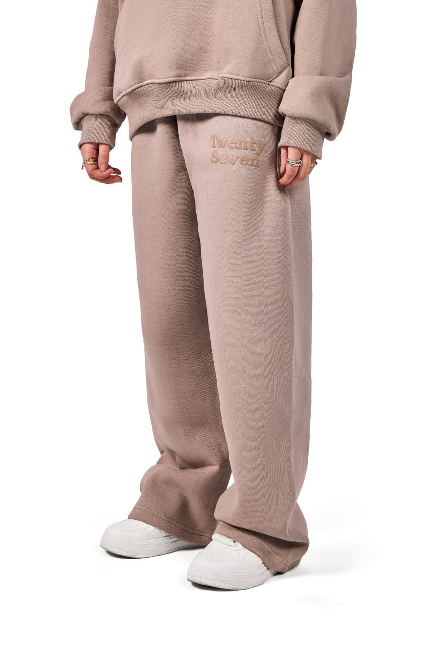 BEIGE Basic SWEATPANTS