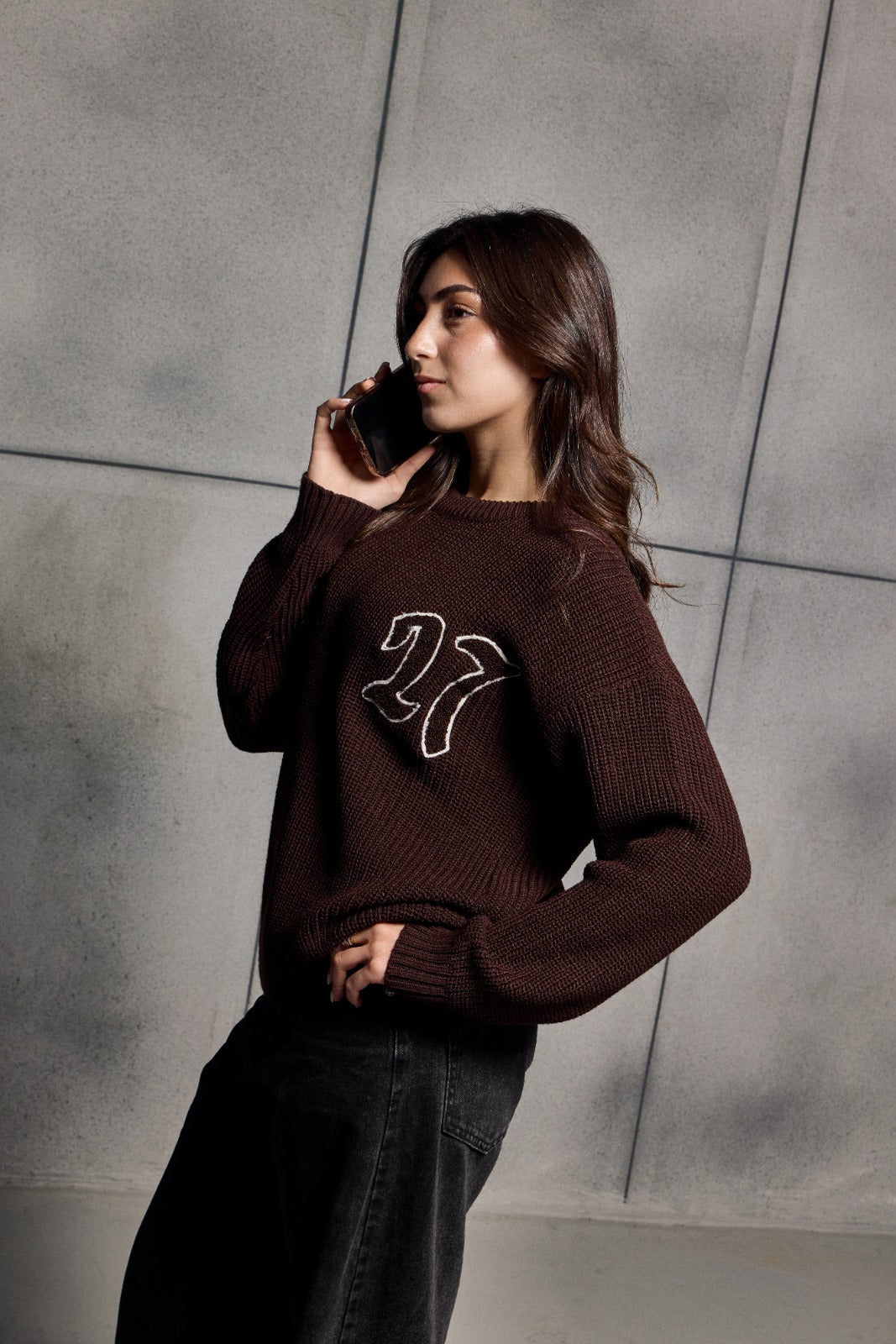 BROWN 27 SWEATER