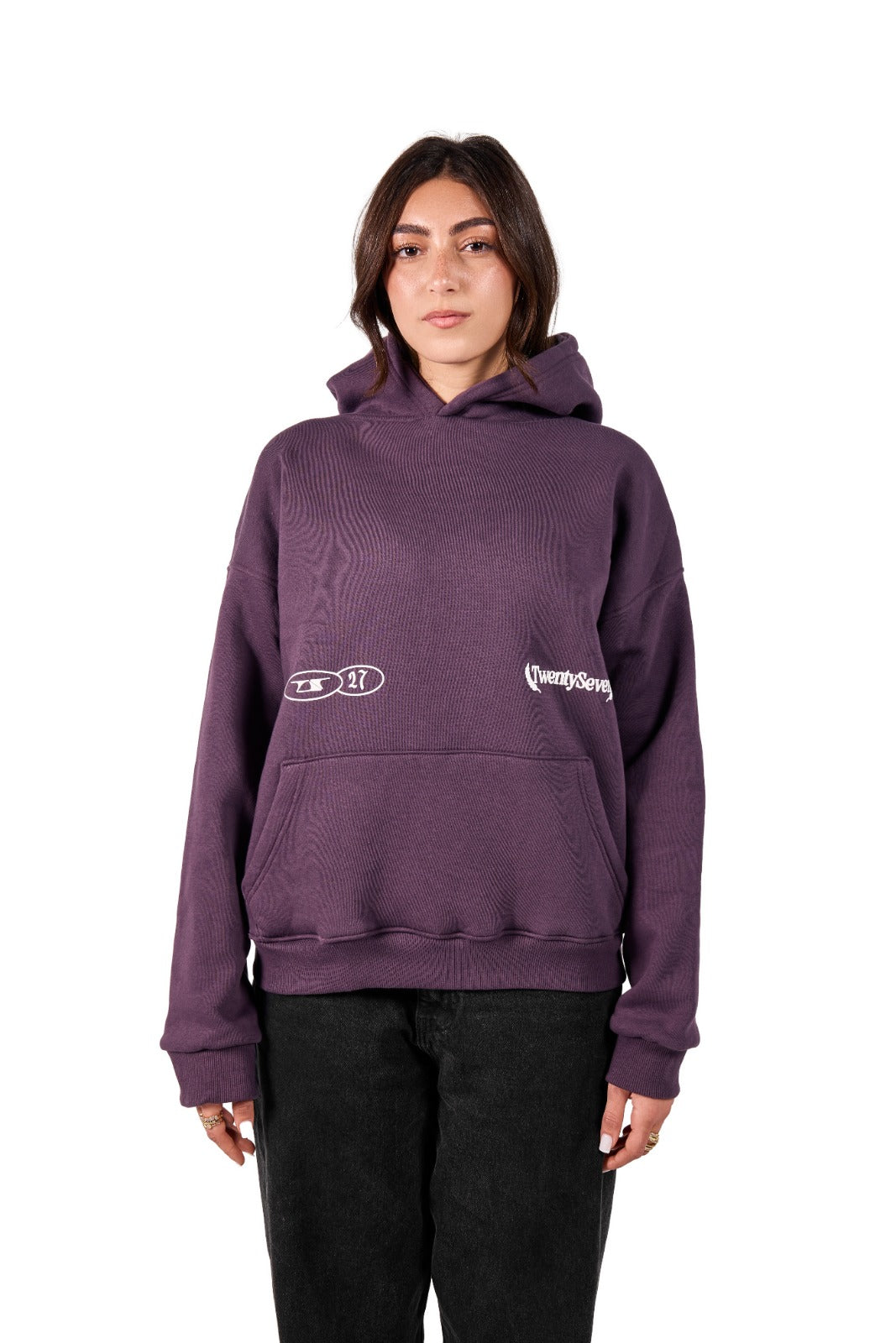 ESSENTIAL PURPLE HOODIE