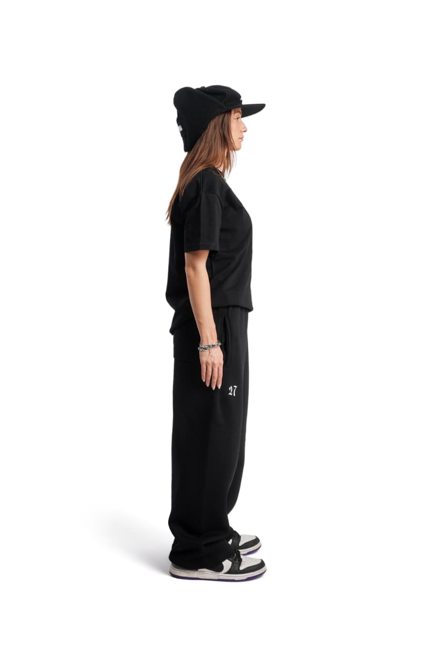 Double Trouble Black Sweatpants (Winter)