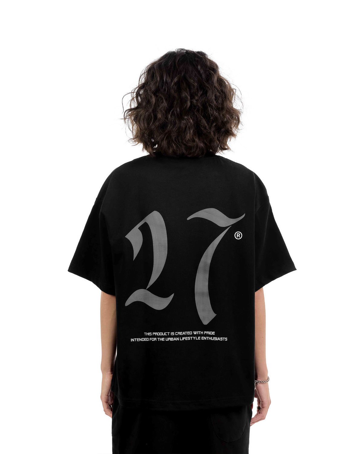 Black Puff Tee