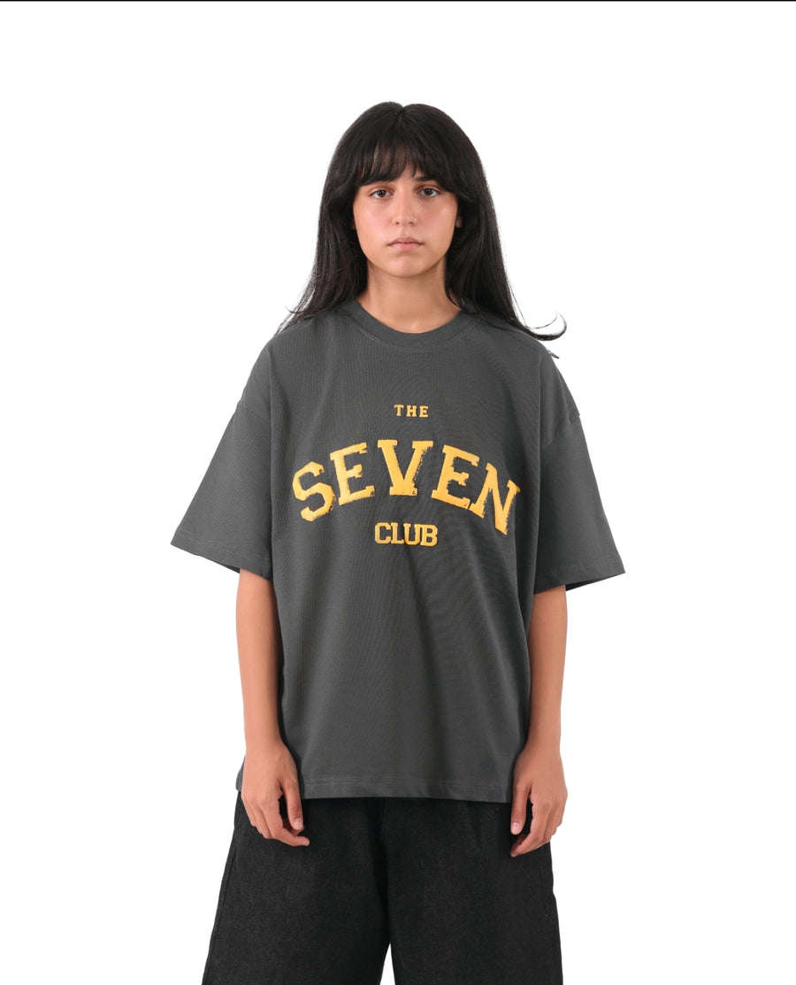 GRAY VINTAGE SEVEN TEE